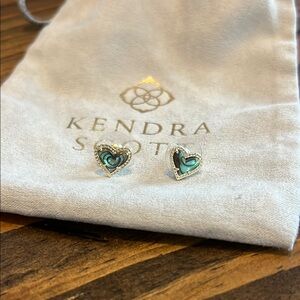 Kendra Scott Heart stud Earrings